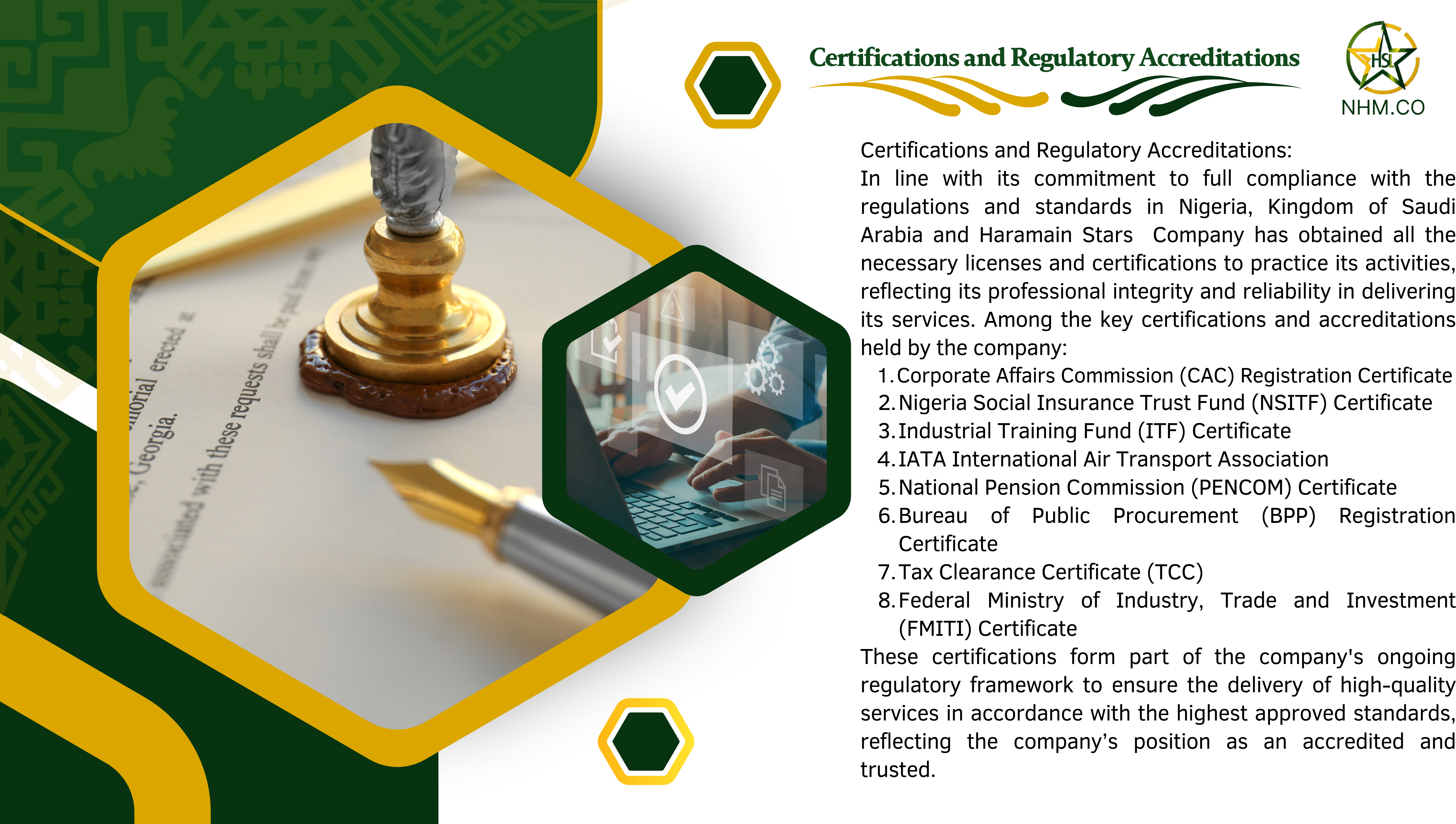 Contact Najm Al-Haramain