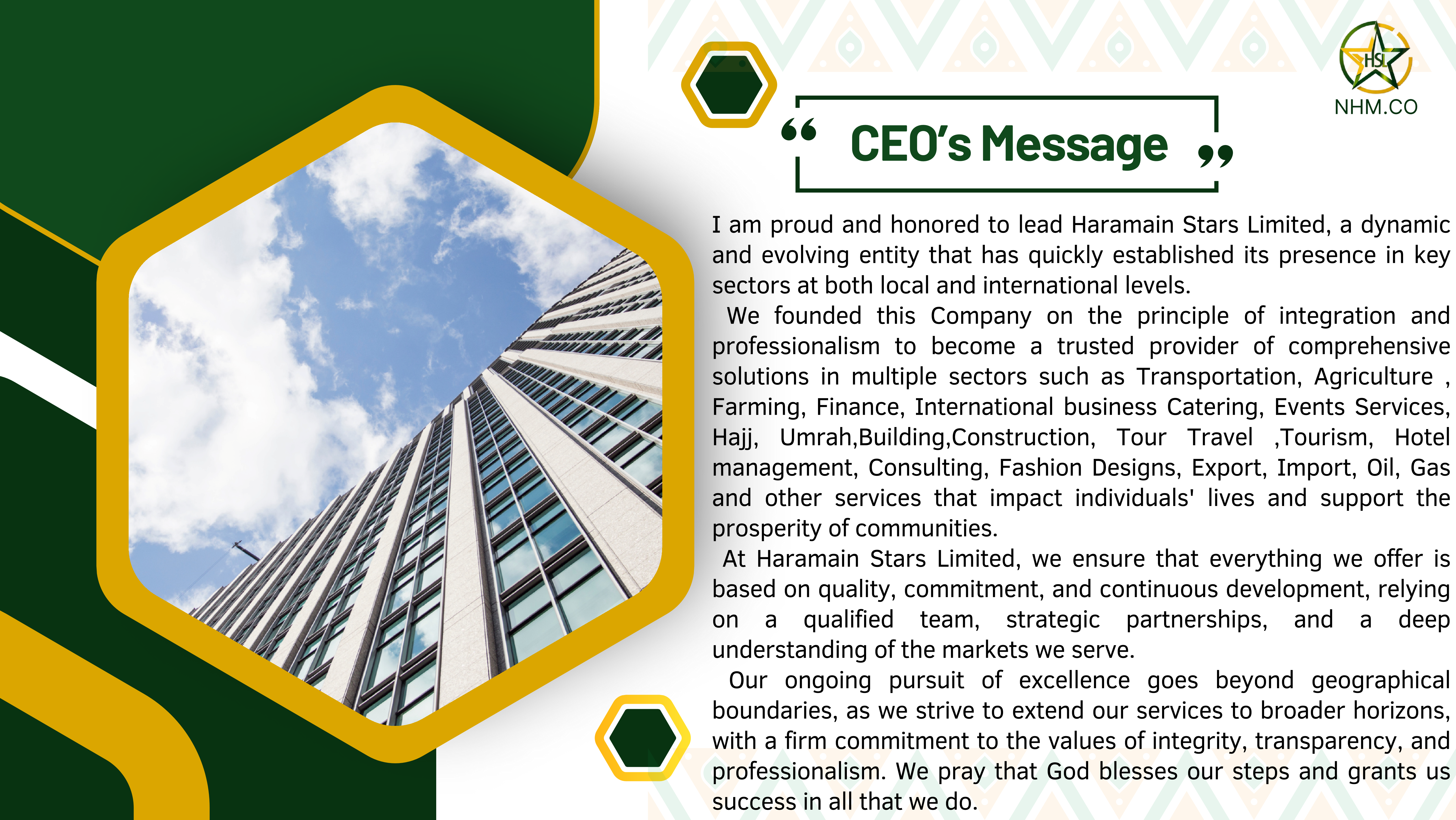 Contact Najm Al-Haramain